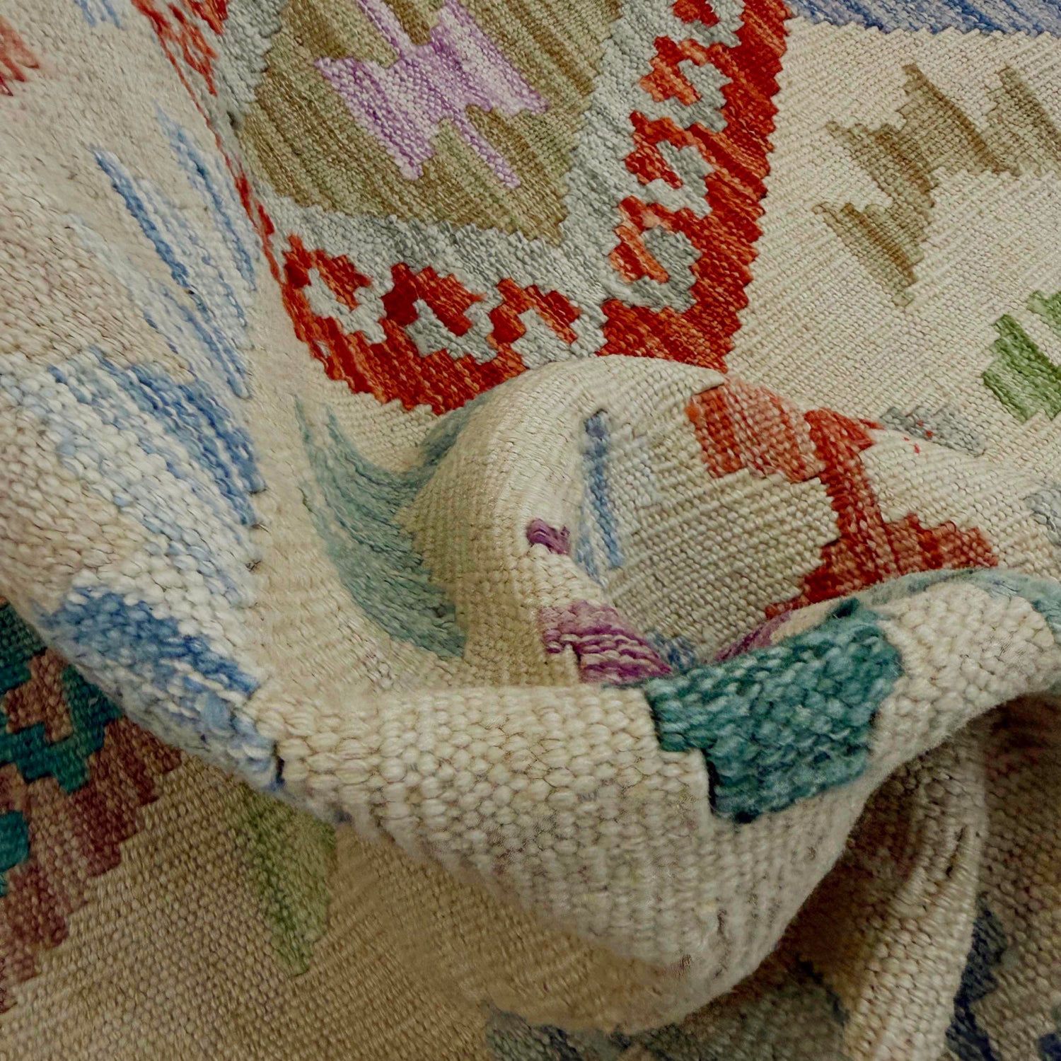 Vegetable Kilim Runner 2' 7" x 9' 8" (ft) - No. Y39107