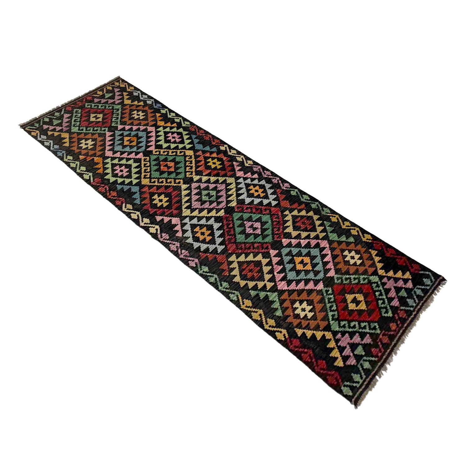 Vegetable Kelim Runner 2' 8" x 9' 9" (ft) - No. Y39108