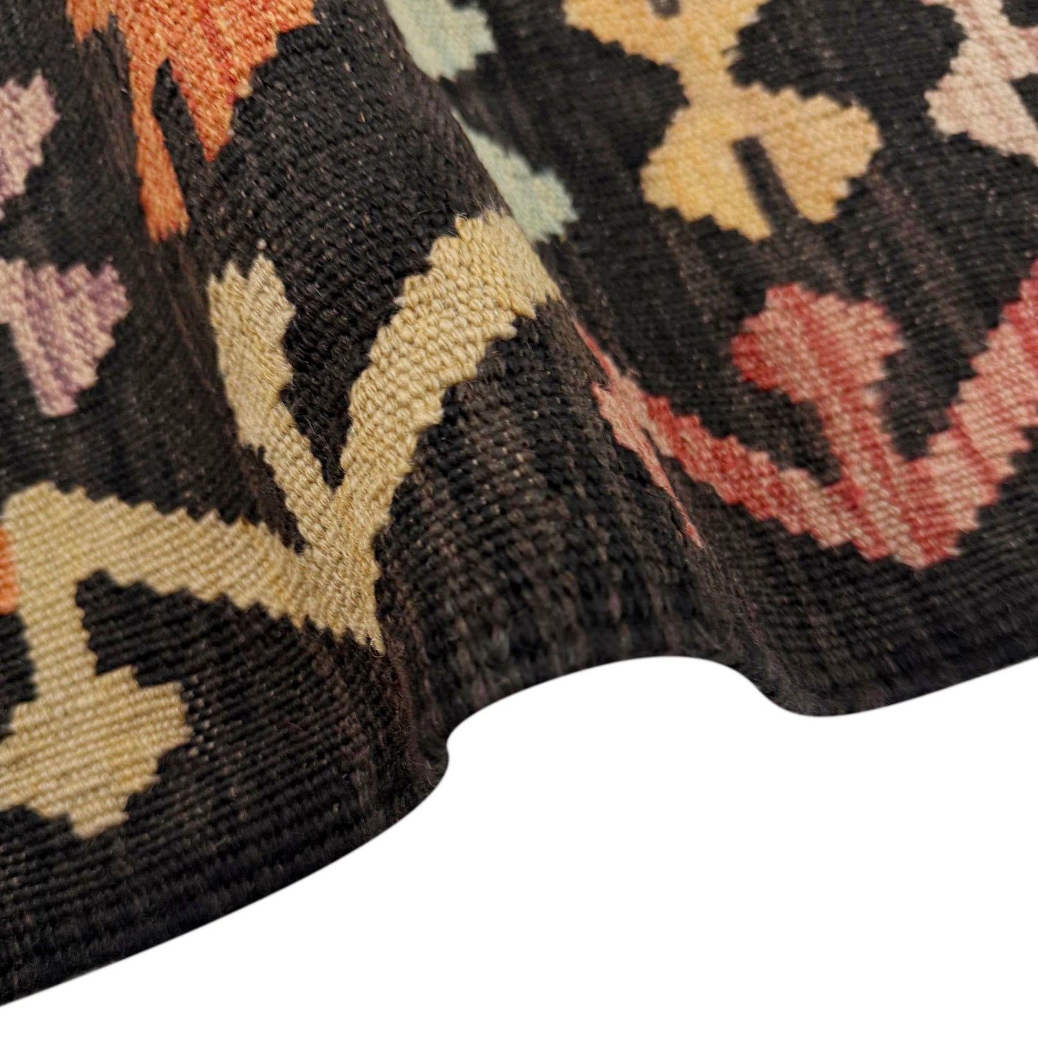 Handmade Vegetable Kilim 5' 0" x 6' 6" (ft) - No. Y39112