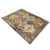 Handmade Vegetable Kilim 4' 0" x 5' 10" (ft) - No. Y39114