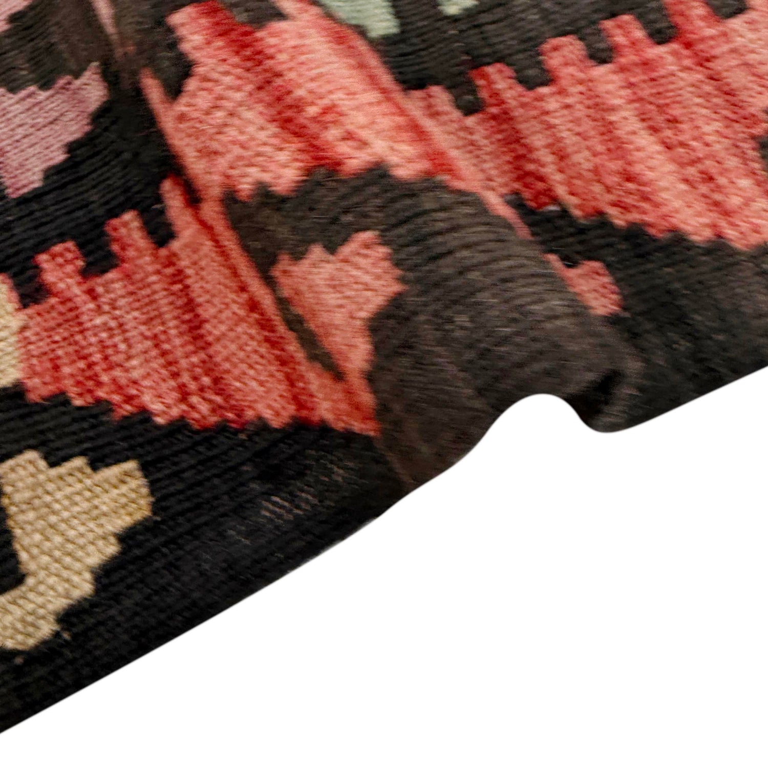 Handmade Vegetable Kilim 6' 8" x 9' 5" (ft) - No. Y39119