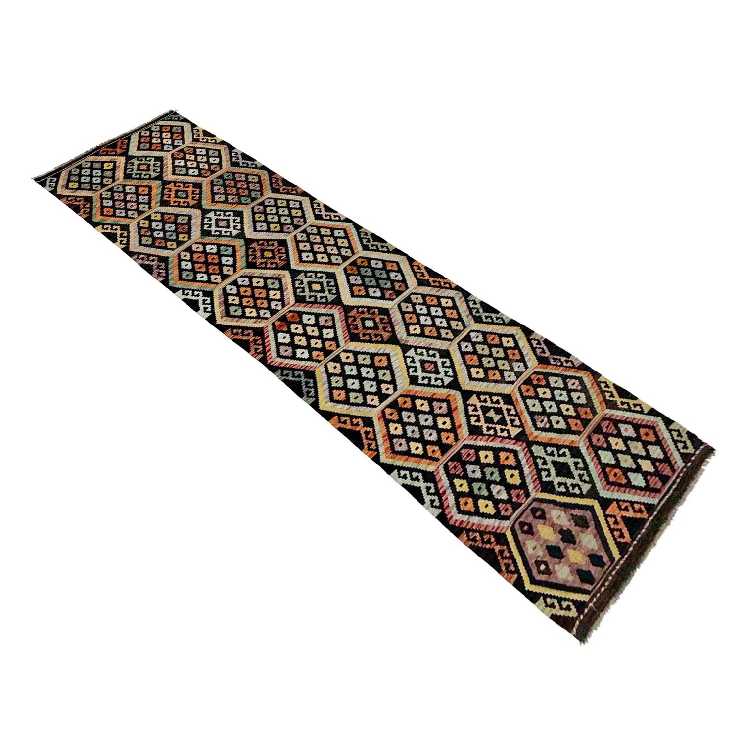 Vegetable Kelim Runner 2' 8" x 10' 1" (ft) - No. Y39121