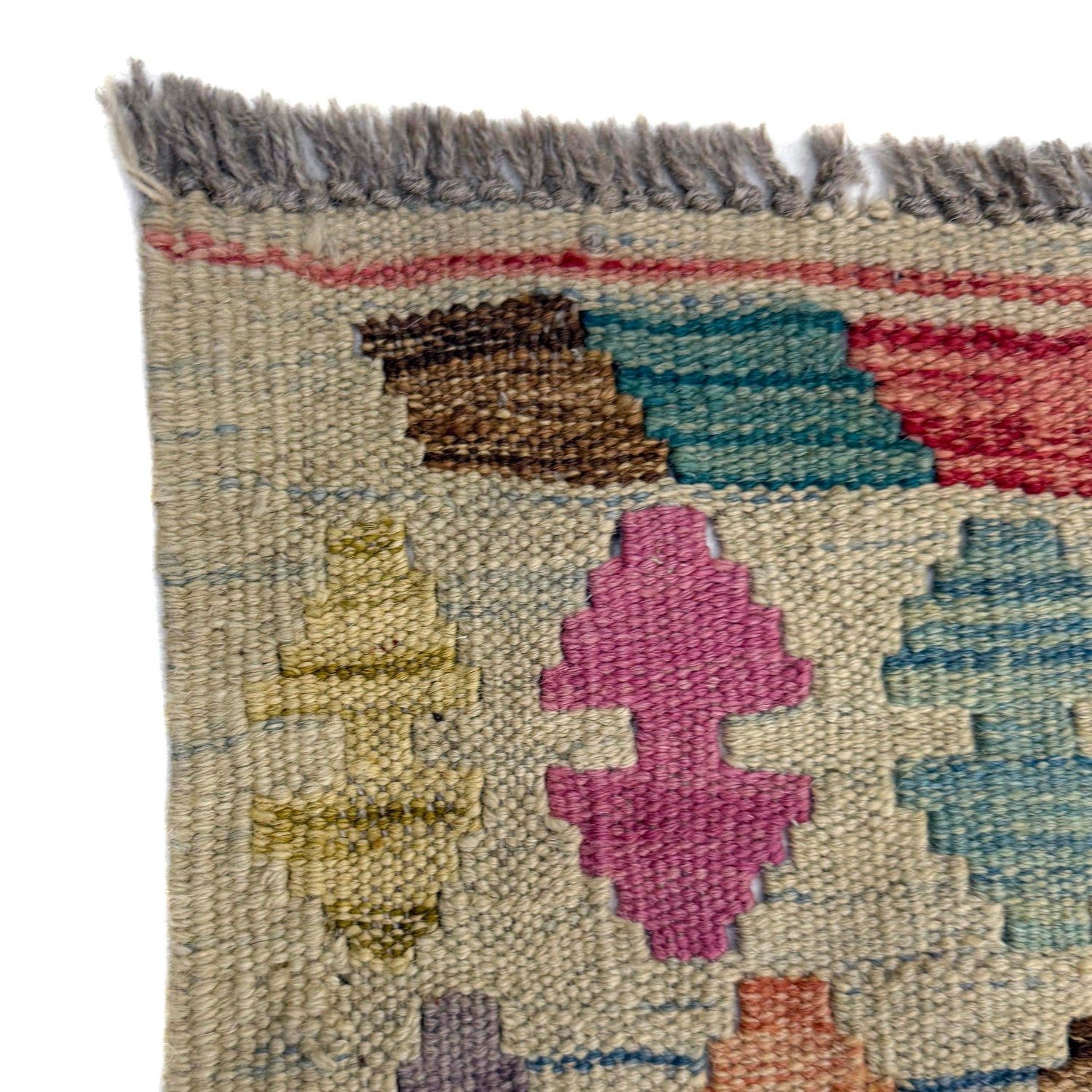 Handmade Vegetable Kelim 4' 11" x 6' 8" (ft) - No. Y39125
