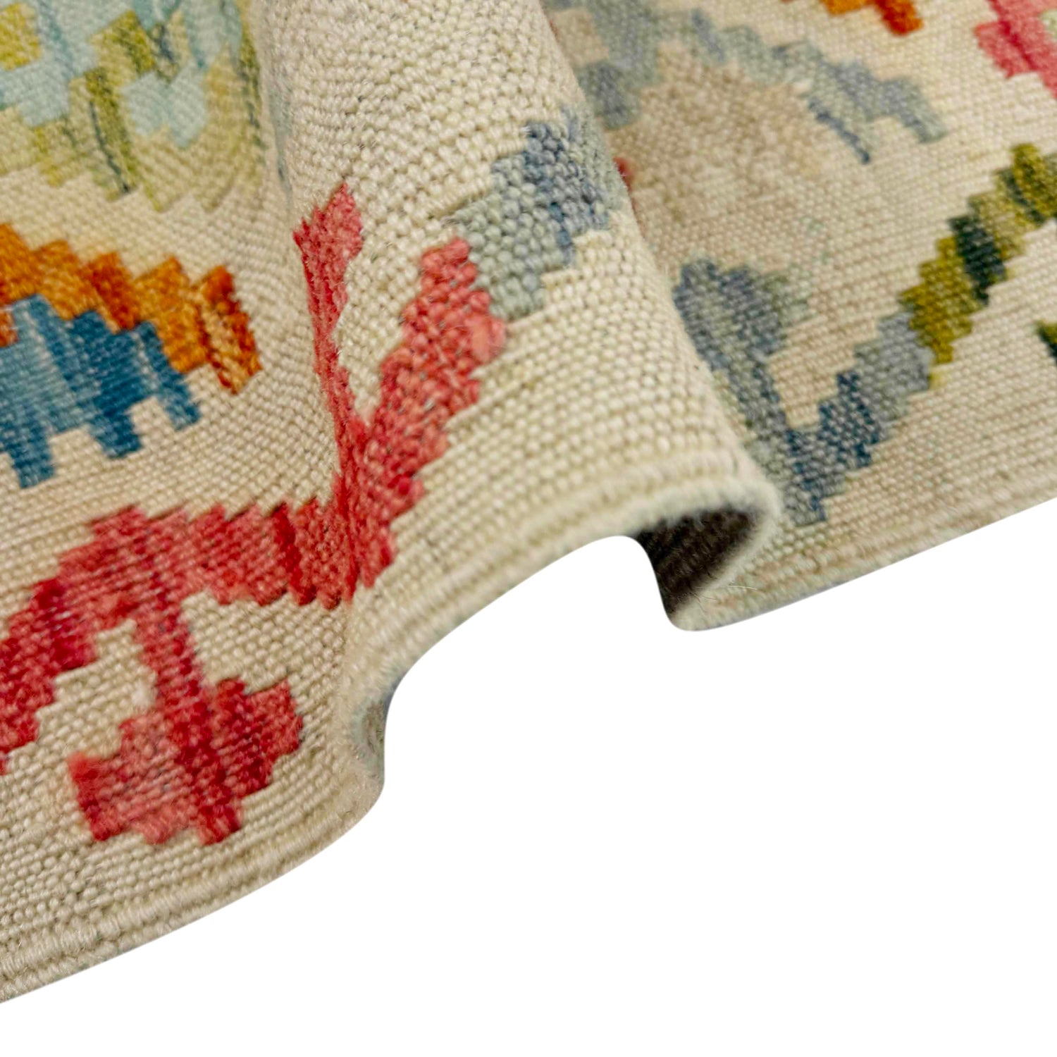 Handmade Vegetable Kelim 4' 10" x 6' 7" (ft) - No. Y39127