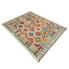 Handmade Vegetable Kilim 5' 1" x 6' 7" (ft) - No. Y39128