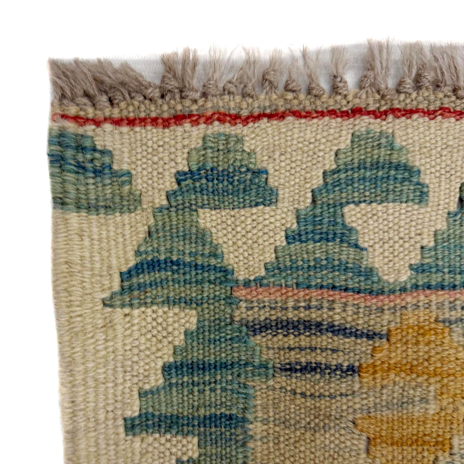 Handmade Vegetable Kilim 5' 1" x 6' 7" (ft) - No. Y39128