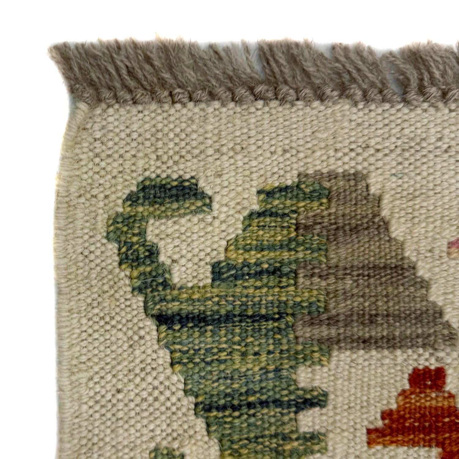 Handmade Vegetable Kilim 3' 3" x 4' 10" (ft) - No. Y39135
