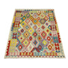 Handmade Vegetable Kilim 5' 1" x 6' 6" (ft) - No. Y39138