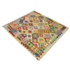 Handmade Vegetable Kilim 5' 1" x 6' 6" (ft) - No. Y39138