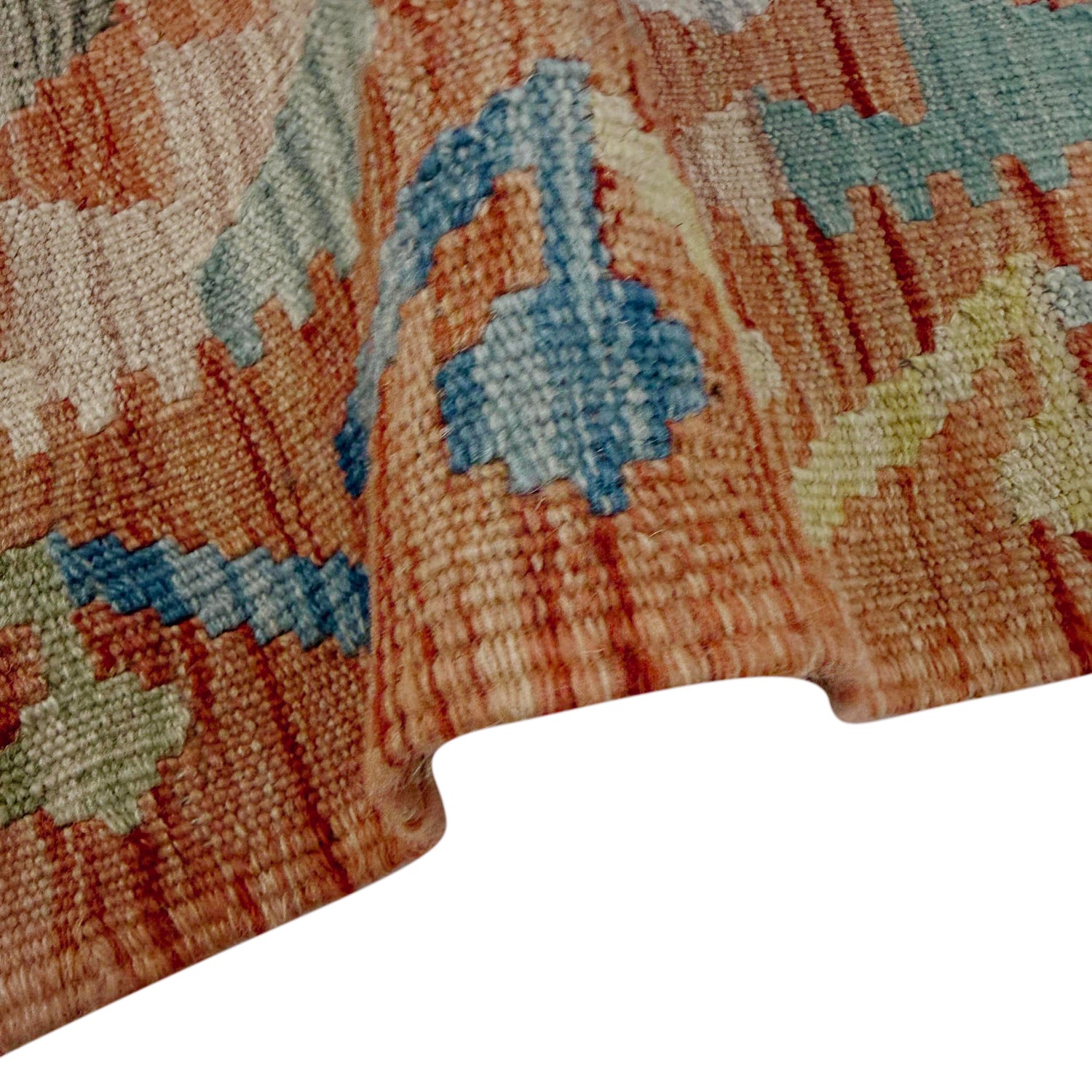 Vegetable Kelim Runner 2' 6" x 5' 1" (ft)- No. Y39142