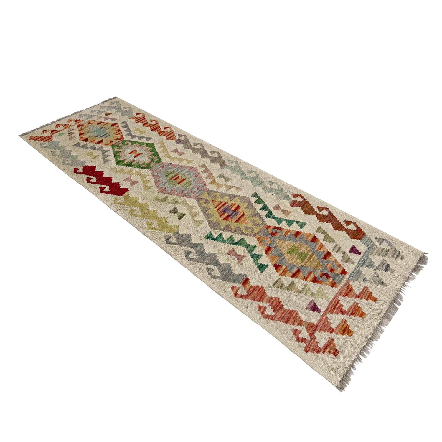 Vegetable Kilim Runner 2' 0" x 5' 9" (ft)- No. Y39148