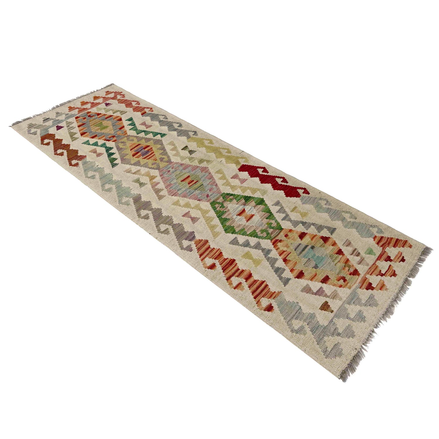 Vegetable Kilim Runner 2' 0" x 5' 9" (ft)- No. Y39148