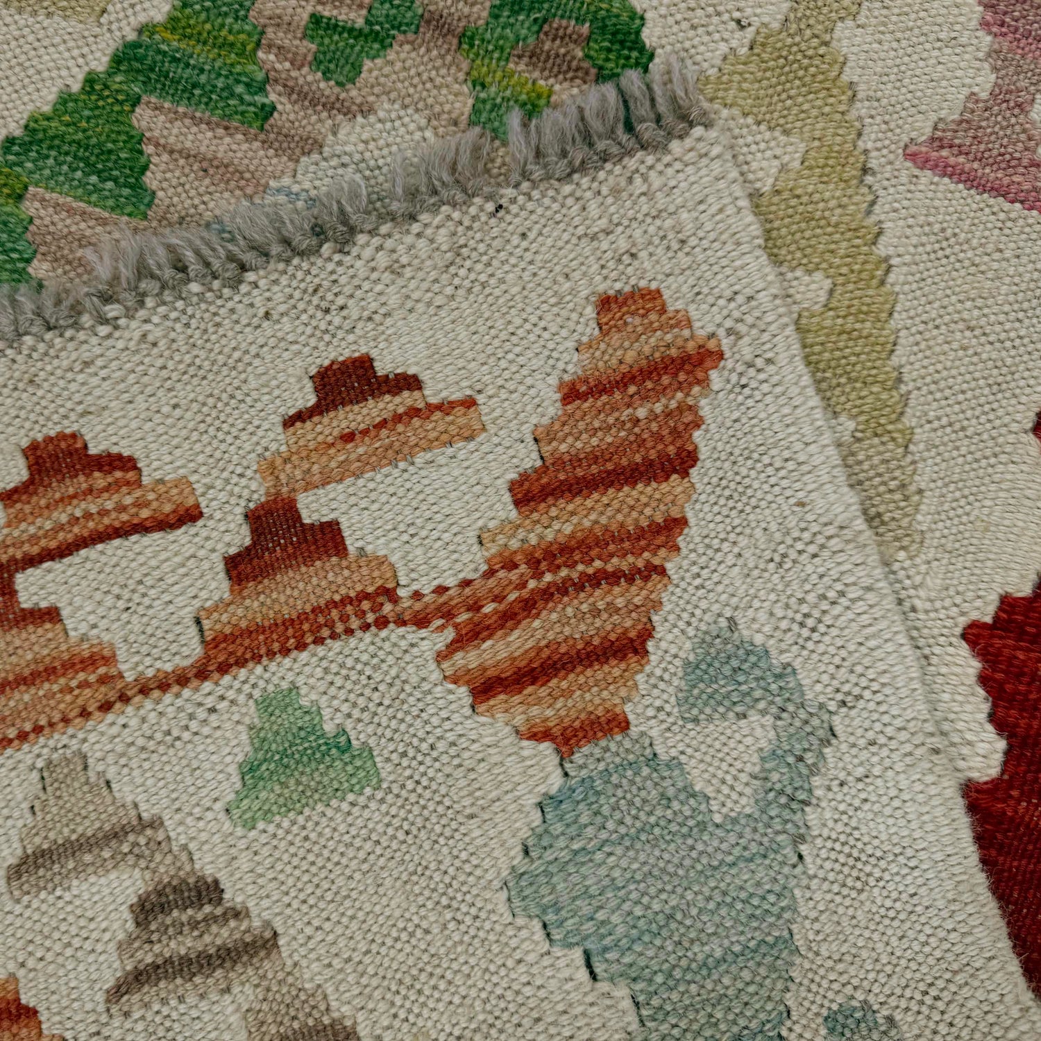 Vegetable Kilim Runner 2' 0" x 5' 9" (ft)- No. Y39148