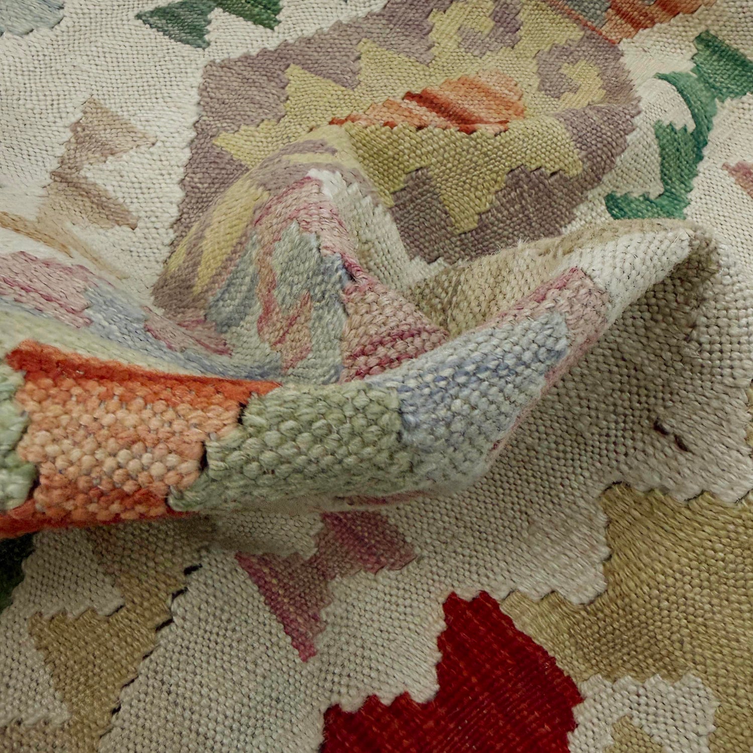 Vegetable Kilim Runner 2' 0" x 5' 9" (ft)- No. Y39148