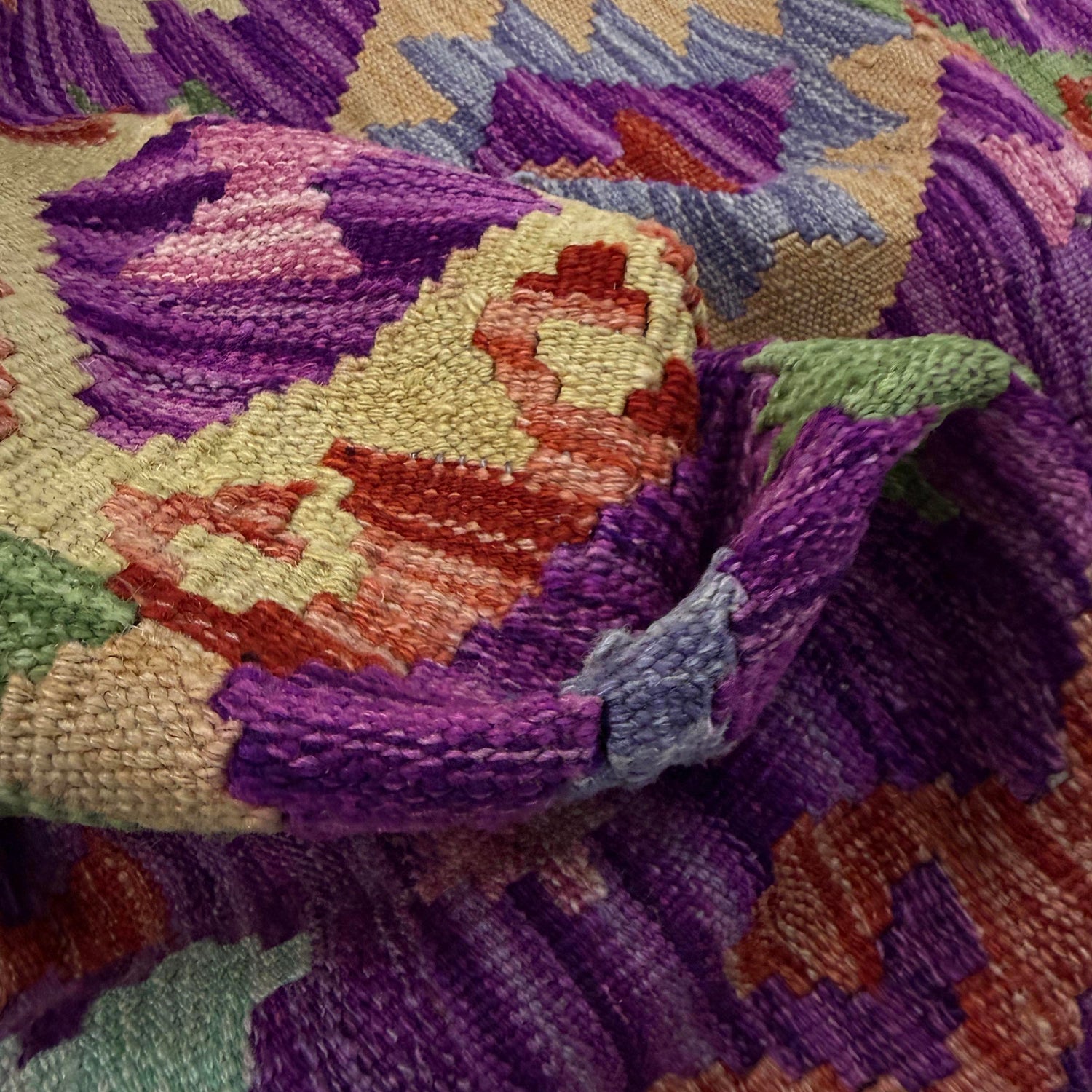 Vegetable Kilim Runner 2' 3" x 7' 9" (ft) - No. Y39153
