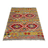 Handmade Vegetable Kilim 3' 4" x 4' 9" (ft) - No. Y39159