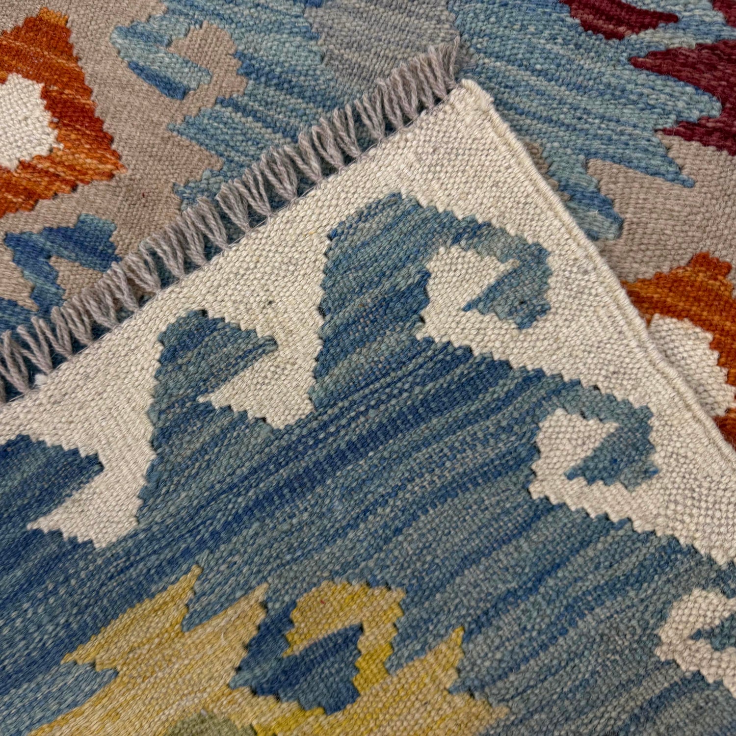 Handmade Vegetable Kilim 2' 7" x 4' 9" (ft) - No. Y39160