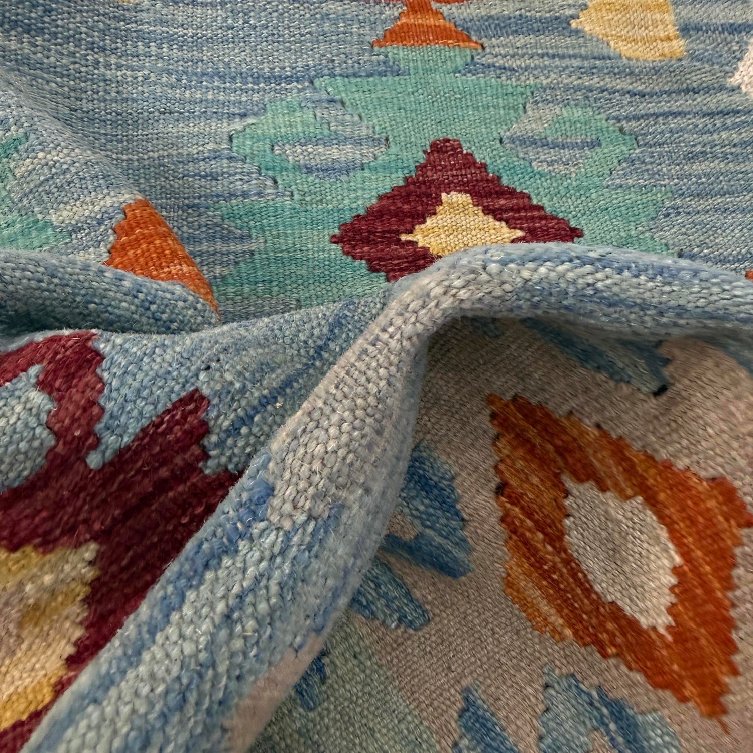 Handmade Vegetable Kilim 2' 7" x 4' 9" (ft) - No. Y39160