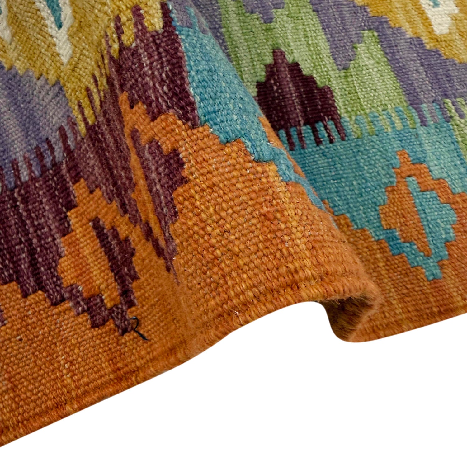 Handmade Vegetable Kelim 2' 6" x 4' 3" (ft) - No. Y39162