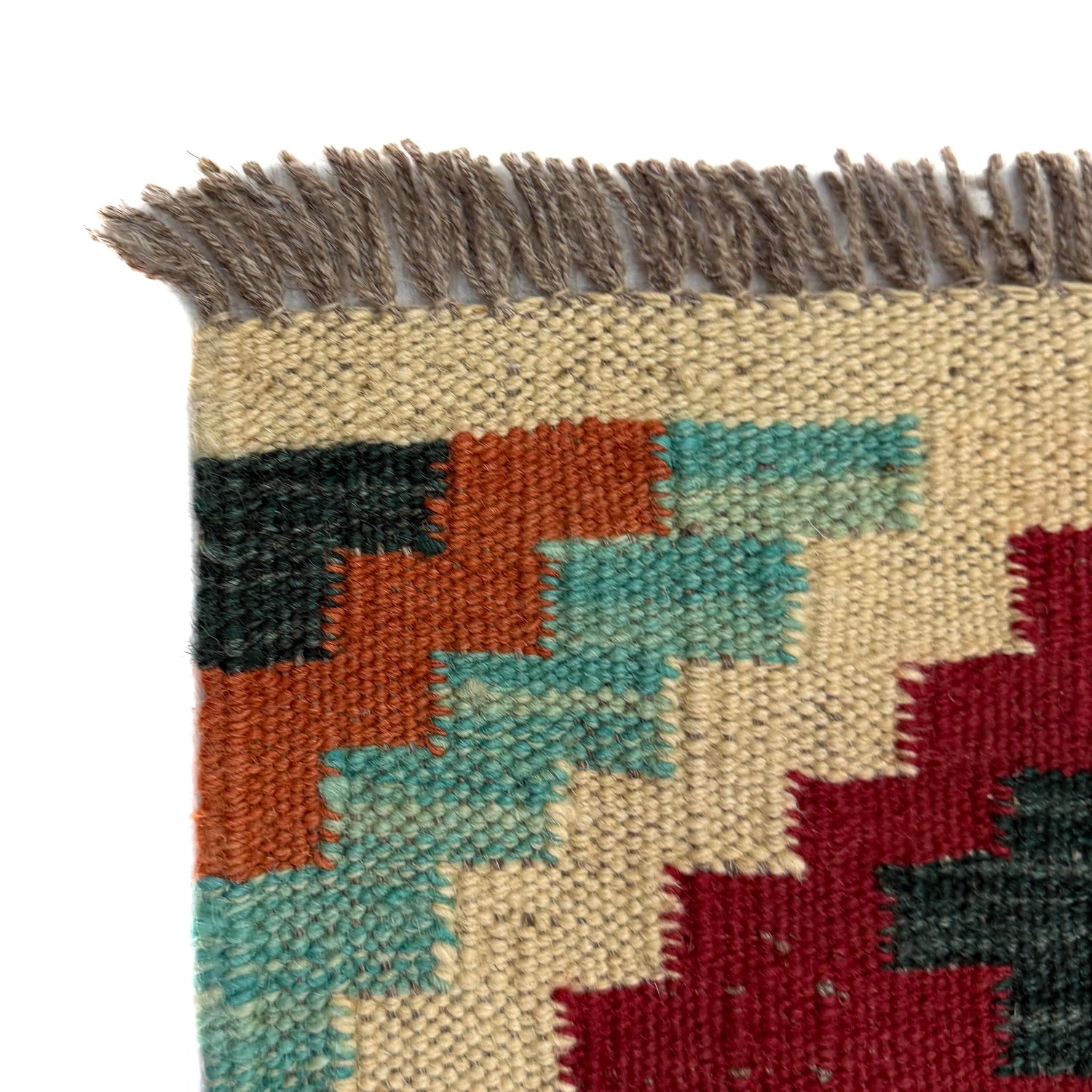 Handmade Vegetable Kelim 3' 4" x 5' 0" (ft) - No. Y39165