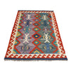 Handmade Vegetable Kelim 3' 2" x 4' 11" (ft) - No. Y39167