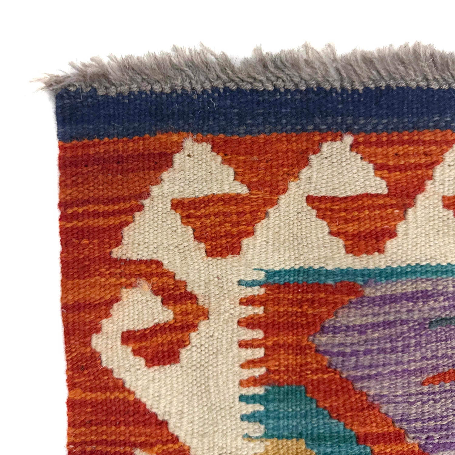Handmade Vegetable Kelim 3' 2" x 4' 11" (ft) - No. Y39167
