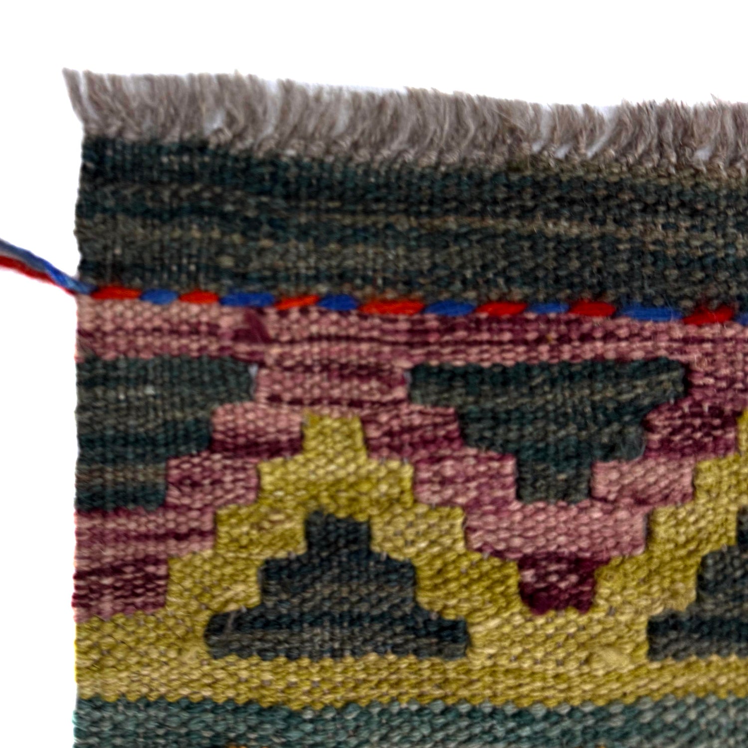 Handmade Vegetable Kelim 3' 2" x 4' 11" (ft) - No. Y39168