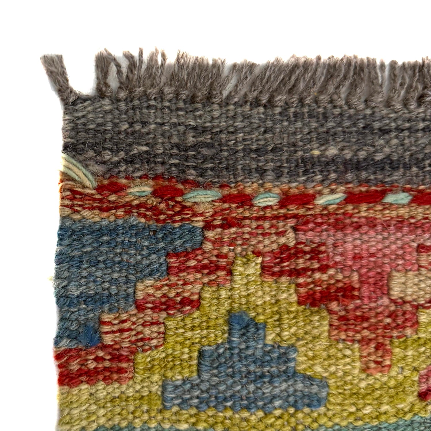 Handmade Vegetable Kelim 3' 4" x 4' 11" (ft) - No. Y39169