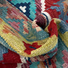 Handmade Vegetable Kelim 3' 4" x 4' 11" (ft) - No. Y39169