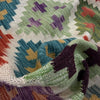 Handmade Vegetable Kelim 3' 4" x 4' 11" (ft) - No. Y39172