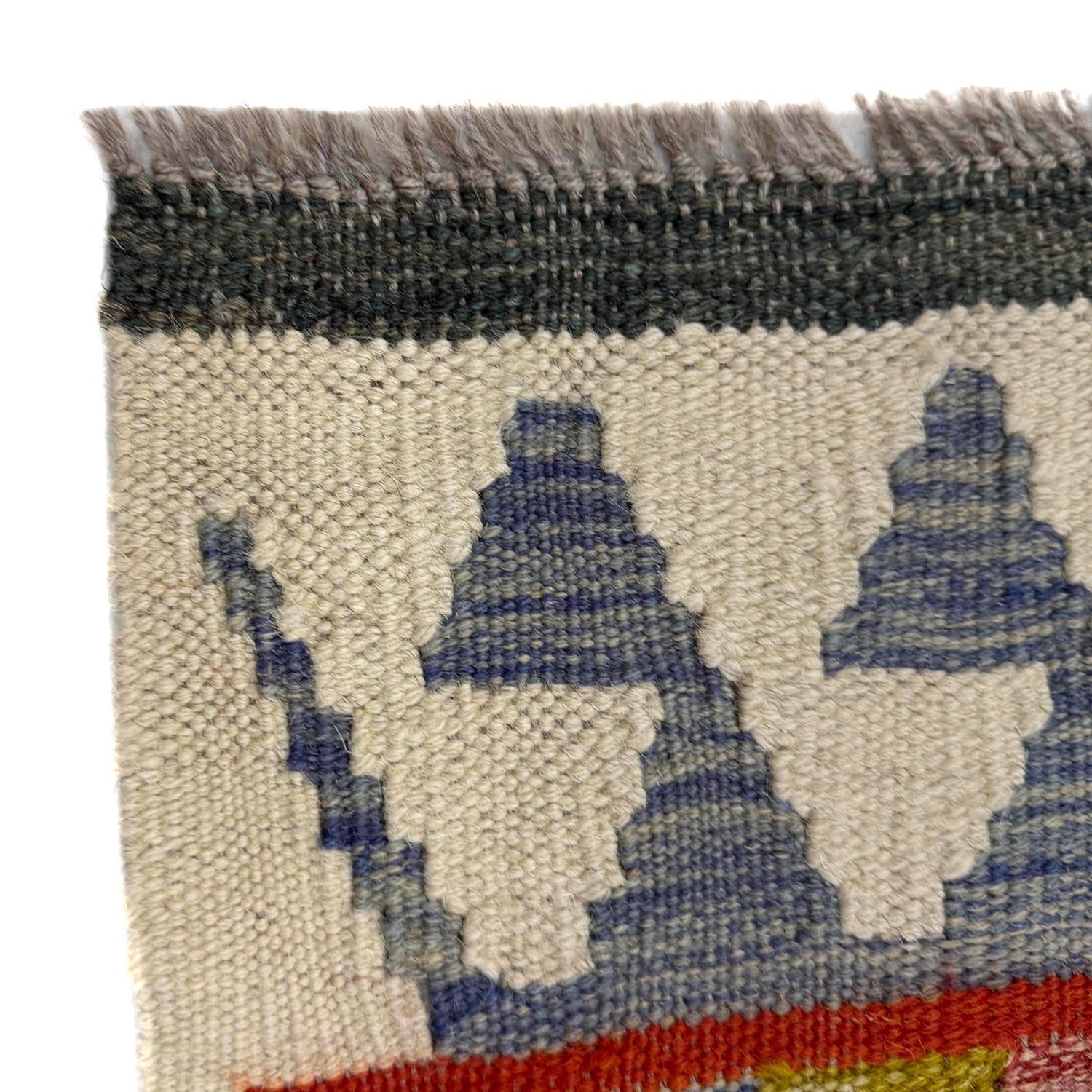 Handmade Vegetable Kelim 3' 1" x 4' 6" (ft) - No. Y39174