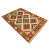 Handmade Vegetable Kilim 3' 4" x 4' 9" (ft) - No. Y39175