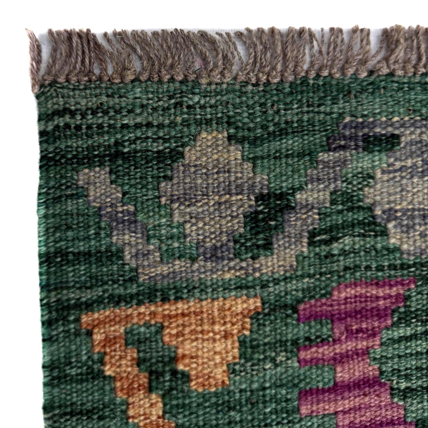 Handmade Vegetable Kilim 4' 1" x 6' 8" (ft) - No. Y39179