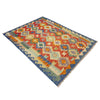 Handmade Vegetable Kelim 4' 0" x 5' 10" (ft) - No. Y39181