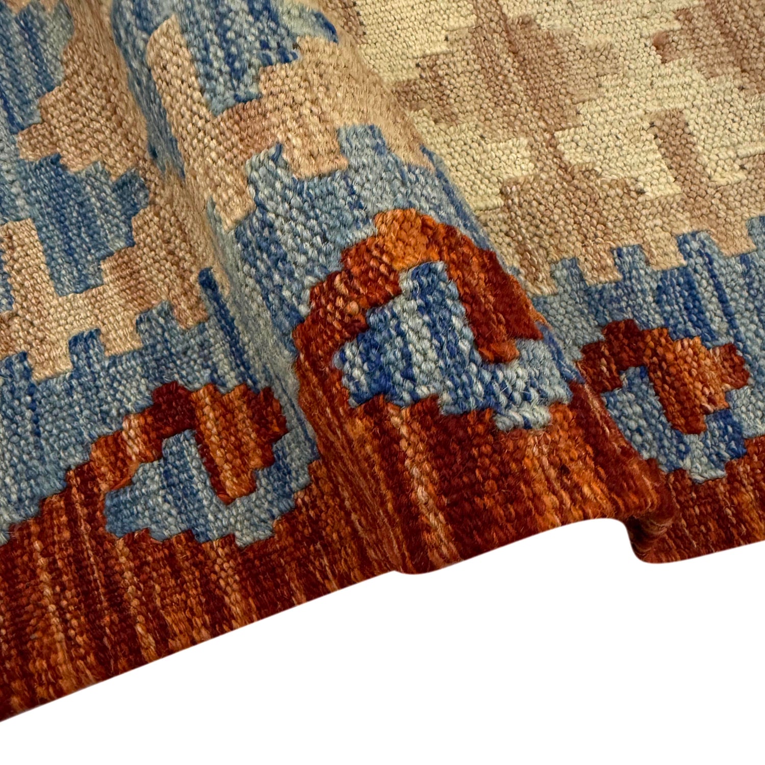Handmade Vegetable Kilim 4' 0" x 5' 8" (ft) - No. Y39182