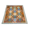 Handmade Vegetable Kelim 5' 7" x 8' 1" (ft) - No. Y39190