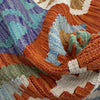 Handmade Vegetable Kelim 5' 7" x 8' 1" (ft) - No. Y39190
