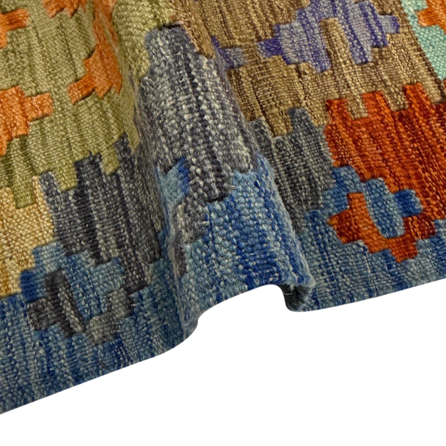 Handmade Vegetable Kelim 6' 1" x 8' 0" (ft) - No. Y39192