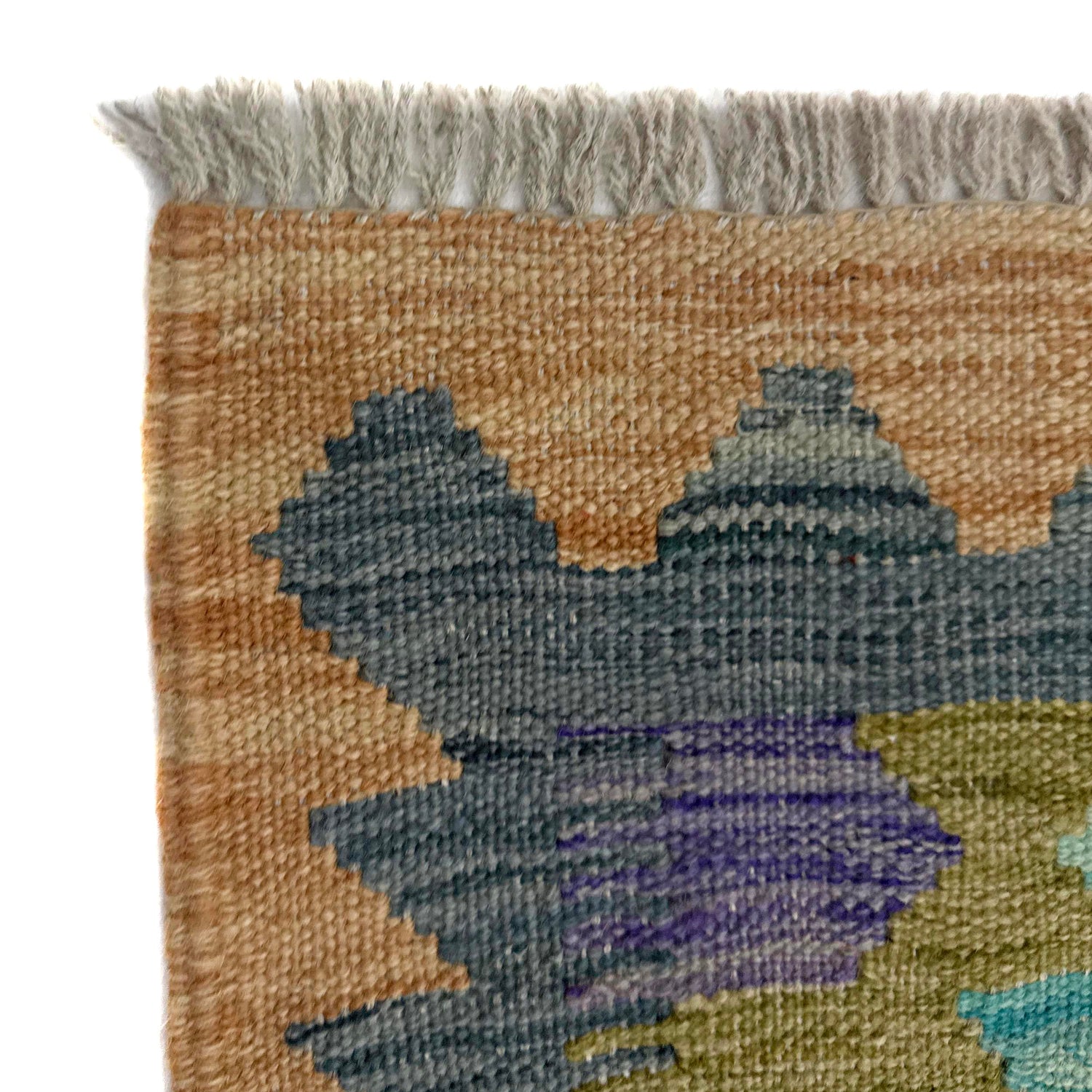 Handmade Vegetable Kelim 2' 7" x 3' 11" (ft) - No. Y39196