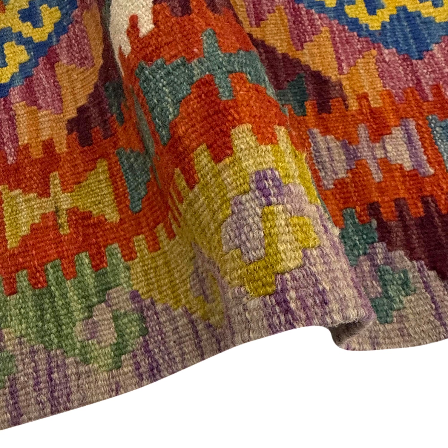 Handmade Vegetable Kilim 2' 7" x 4' 1" (ft) - No. Y39197