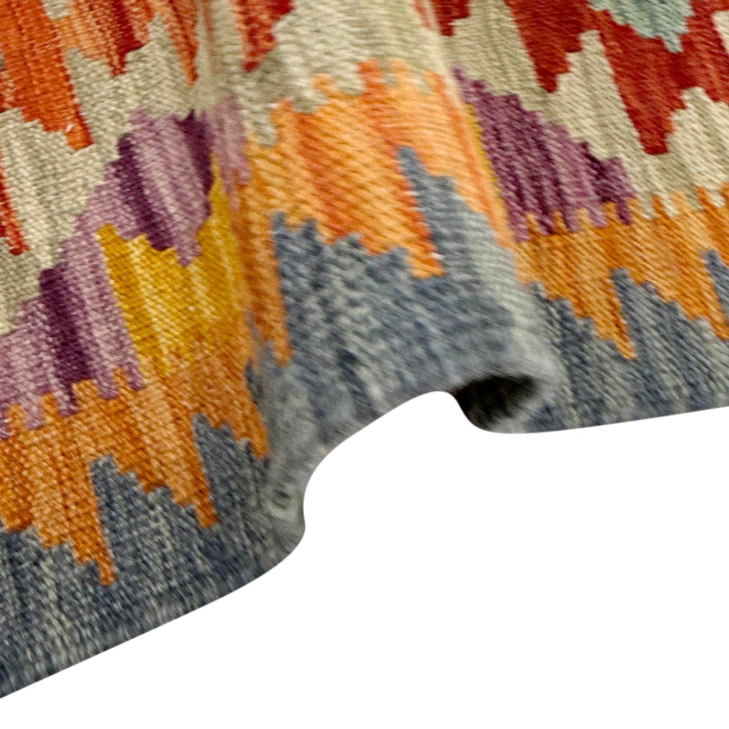 Handmade Vegetable Kilim 2' 8" x 4' 4" (ft) - No. Y39199