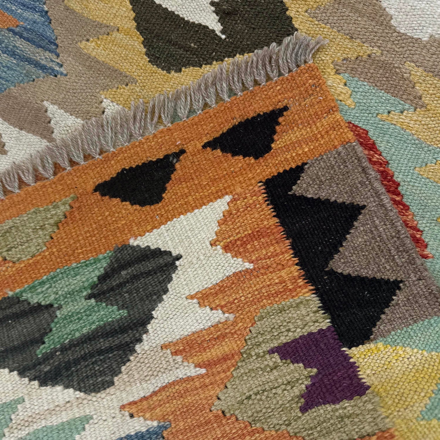 Handmade Vegetable Kelim 2' 7" x 4' 0" (ft) - No. Y39200