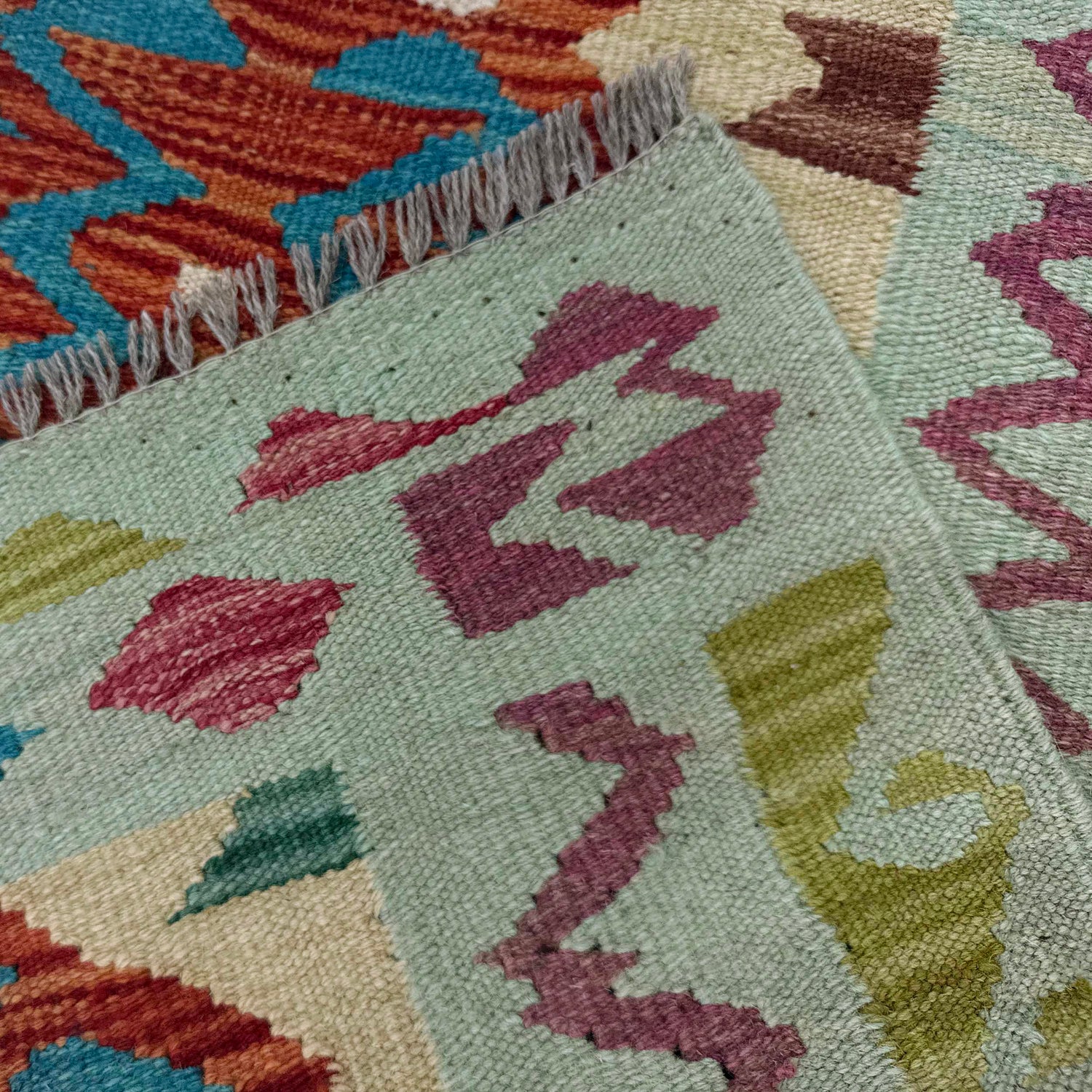 Handmade Vegetable Kilim 2' 7" x 4' 0" (ft) - No. Y39201