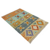 Handmade Vegetable Kilim 2' 7" x 3' 11" (ft) - No. Y39203