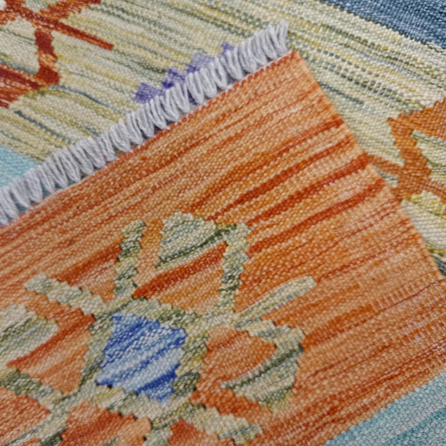Handmade Vegetable Kilim 2' 7" x 3' 11" (ft) - No. Y39203