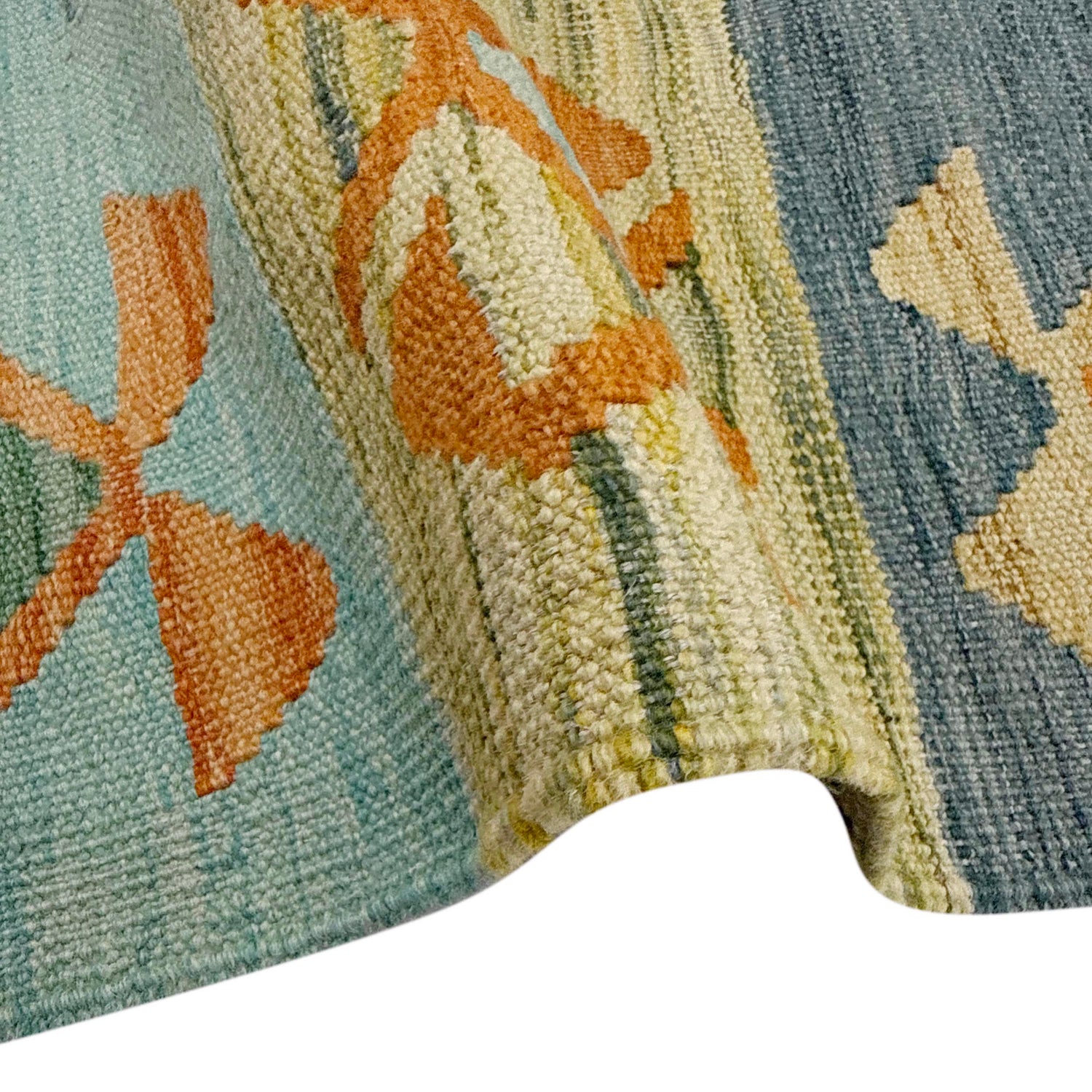 Handmade Vegetable Kilim 2' 7" x 3' 11" (ft) - No. Y39203