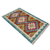 Handmade Vegetable Kelim 2' 4" x 4' 1" (ft) - No. Y39204