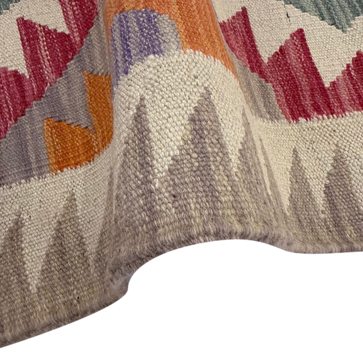 Handmade Vegetable Kilim 2' 9" x 4' 0" (ft) - No. Y39205