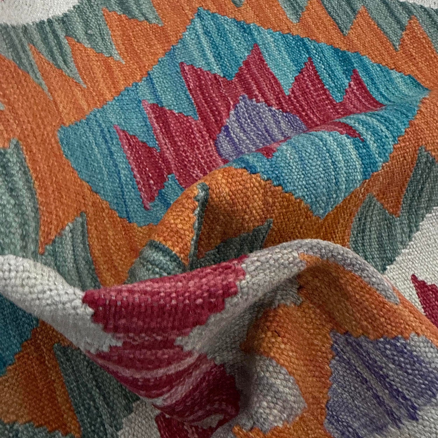 Handmade Vegetable Kilim 2' 9" x 4' 0" (ft) - No. Y39205
