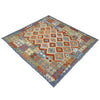 Handmade Vegetable Kilim 6' 3" x 7' 3" (ft) - No. Y39207